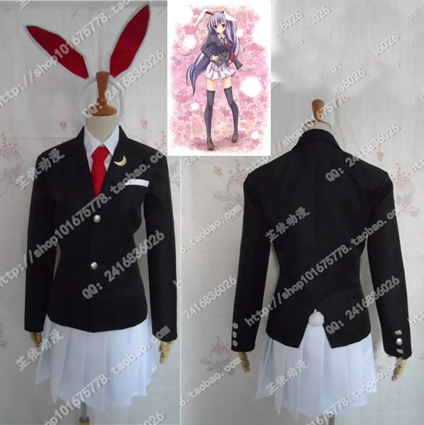 Reisen Udongein Inaba cosplay costume with hair accessory 110