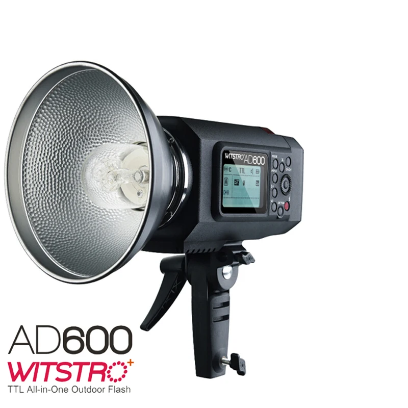 Godox Wistro AD600 TTL All-in-One Powerful Outdoor Flash with 2.4G X System Build-in 8700mAh Li-on Battery