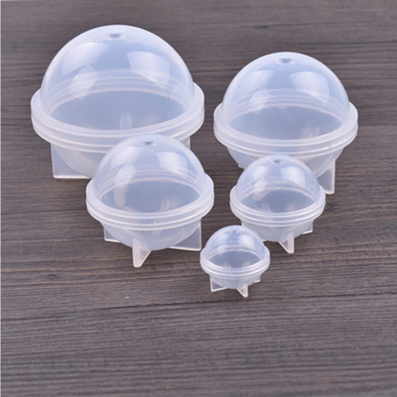 1pc 2/3/4/5/6cm Stereo spheric DIY Resin Decorative Craft Jewelry Making Mold Silicone Mould epoxy resin mold for jewelry