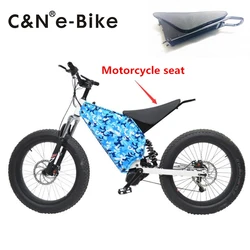 Leili New design Comfortable Motorcycle Seat for 19inch motorcycle wheel Enduro Electric Bike electric mountain bike