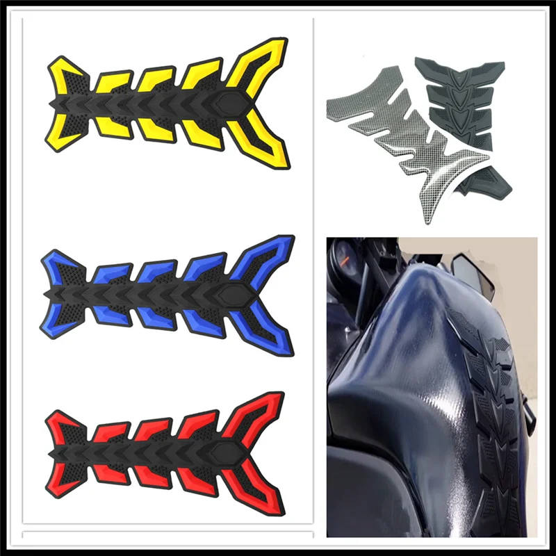 

Motorcycle fish Pad Oil Gas Fuel Tank Cover Sticker Decal Protector for BMW F800GT F800R F800S F800ST HP2 EnduRo HP2 Megamoto