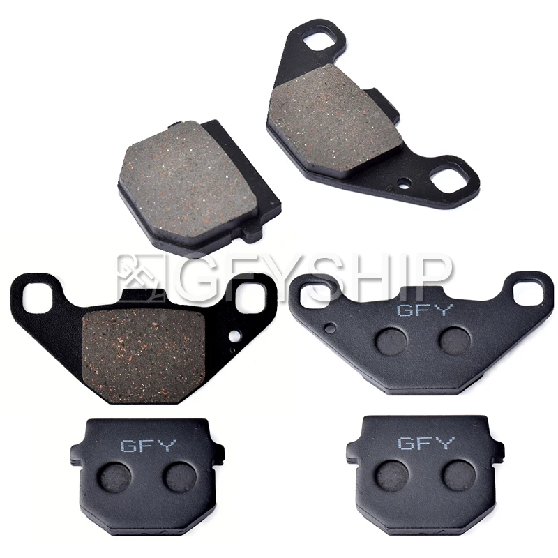 For ADLY 300 Utility 2006 300 Crusader Quad 2005 2006 2007 Motorcycle Front Rear Brake Pads Brake Disks