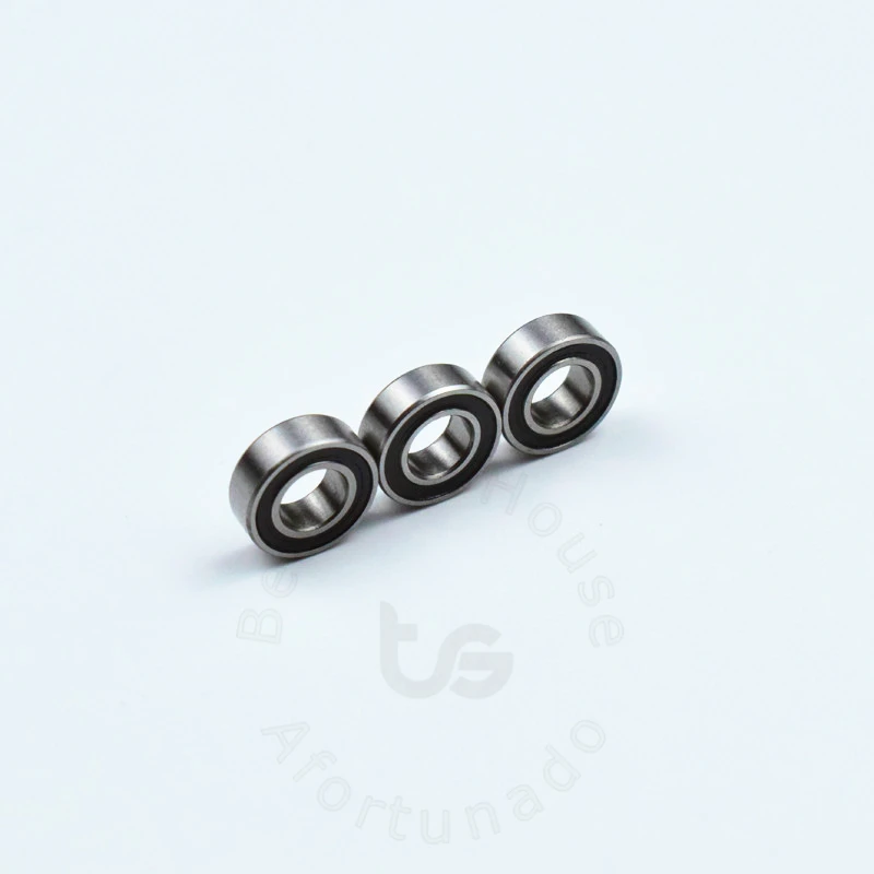 Miniature Bearing MR126RS 10 Pieces 6*12*4(mm) chrome steel Rubber Sealed High speed Mechanical equipment parts