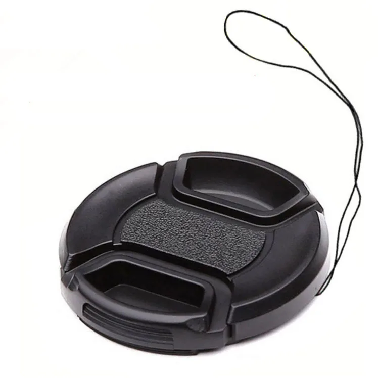 Camera Lens Cap Protection Cover 86mm 95mm 105mm Centre Pinch + Anti-lost Rope Factory Price for Canon Nikon Sony Accessories