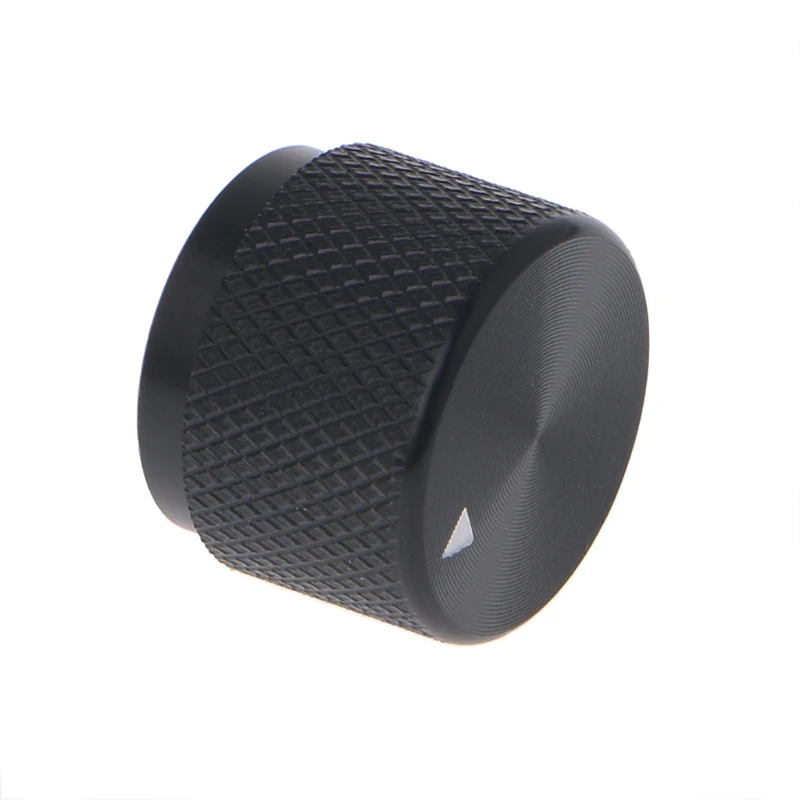 0.24 \ "DiaอลูมิเนียมสีดำหมุนควบคุมลูกบิดPotentiometer 20มม.X 16มม.LW