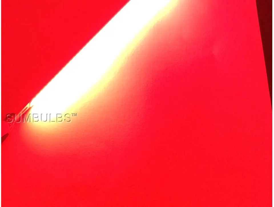 [Sumbulbs] 200 x 10 mm 0422 10 W LED-Licht COB-Streifenlampe DC 12–14 V 1000 lm grün gelb rot blau warmweiß reines weißes Balkenlicht – Detail 16