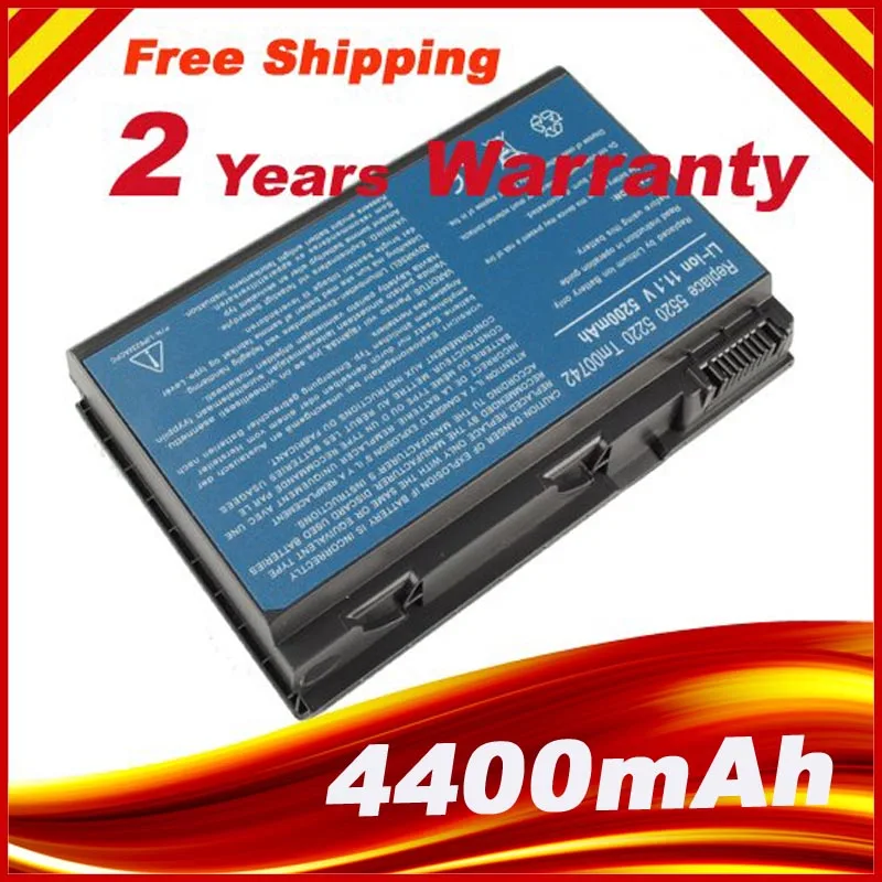 6 cell laptop batterij vervanging voor acer extensa 5210 extensa 5220 travelmate 5520 travelmate 5720 tm00741 batterij