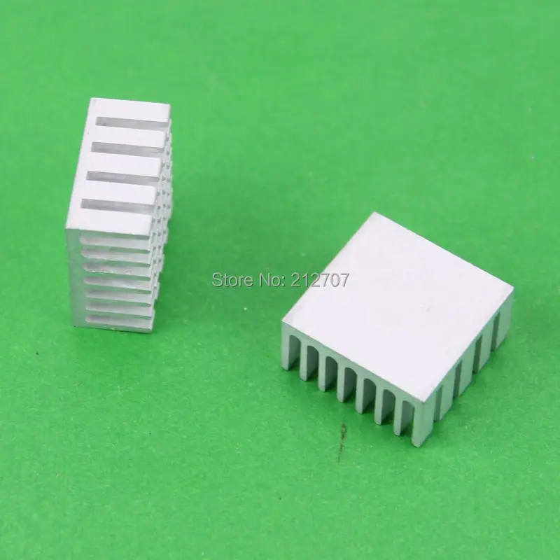 500PCS Aluminum Heatsink 20X20X10MM IC LED Cooling Cooler Heat sink GD006