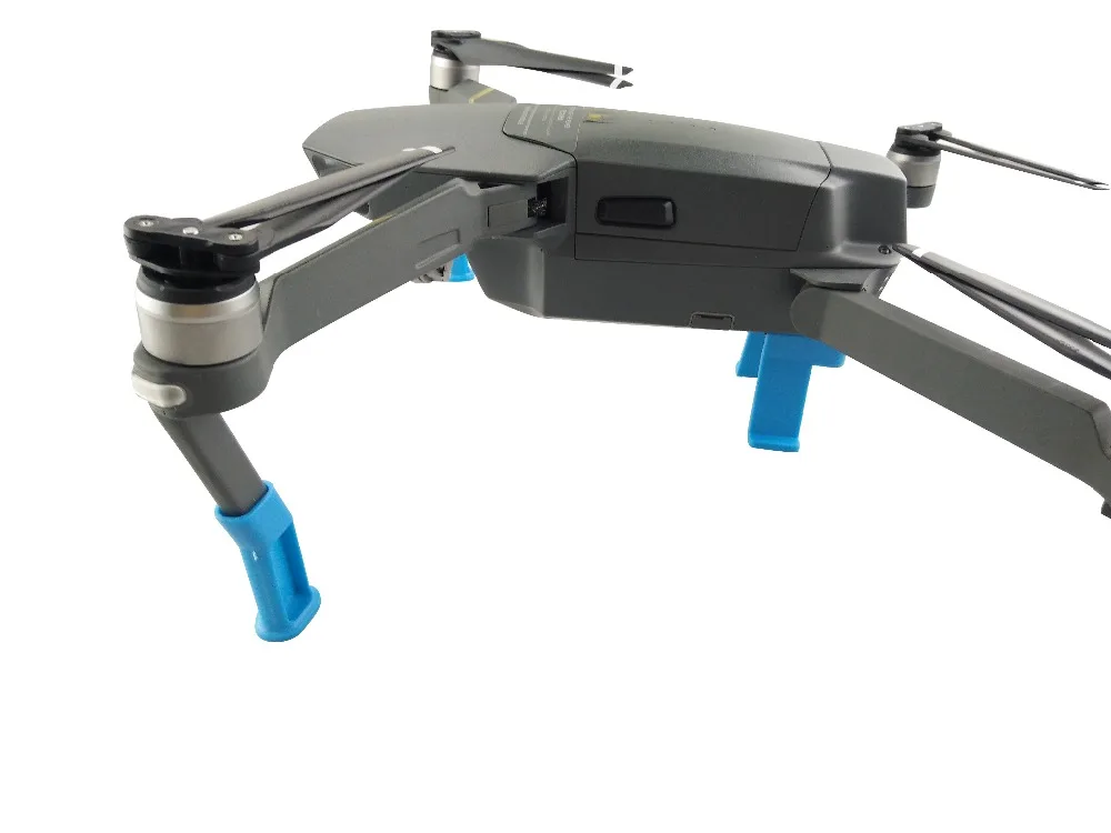 Blue Landing เกียร์ความสูง Extender ที่ป้องกันมีขายึดกล้อง Gimbal สำหรับ DJI Mavic Pro Drone อุปกรณ์เสริม