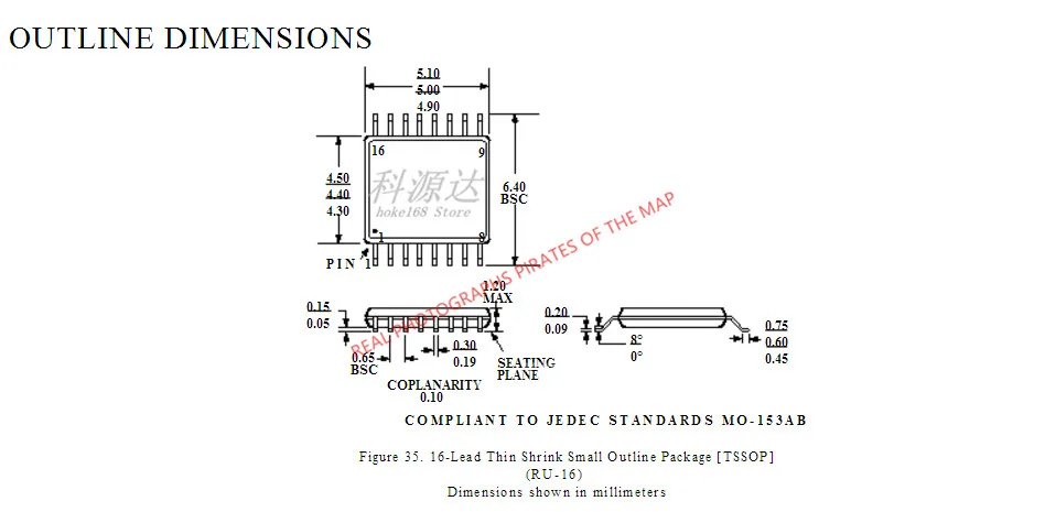 2pcs AD7993BRUZ-0 TSSOP-16 AD7993 AD7993B  7933BRUZ  In Stock