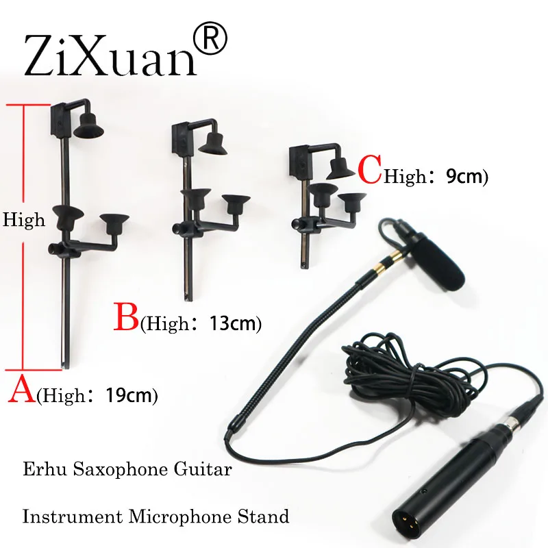 

Free Shipping Pro Saxophone Stage Performance Instrument Clip Capacitor Microphone Headset FOR AKG Shu're