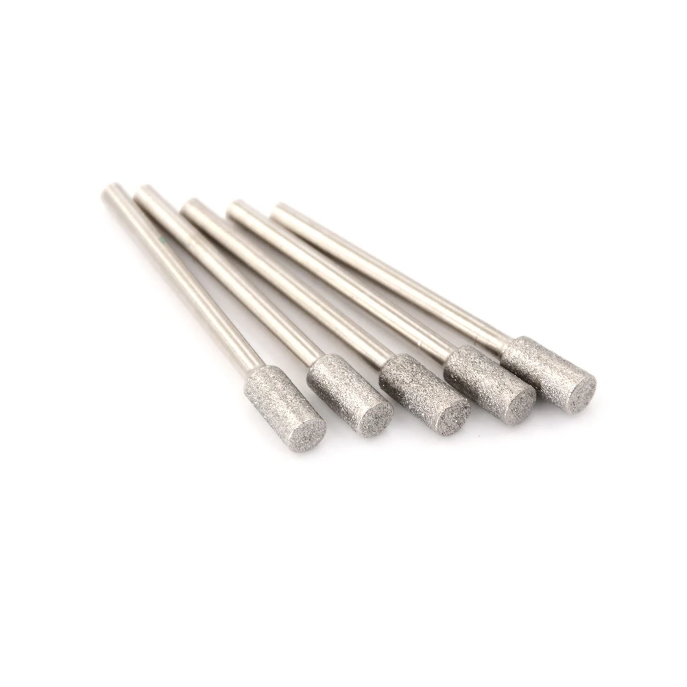 5PCS Chainsaw Sharpener Burr Stone Chain Saw Sharpening