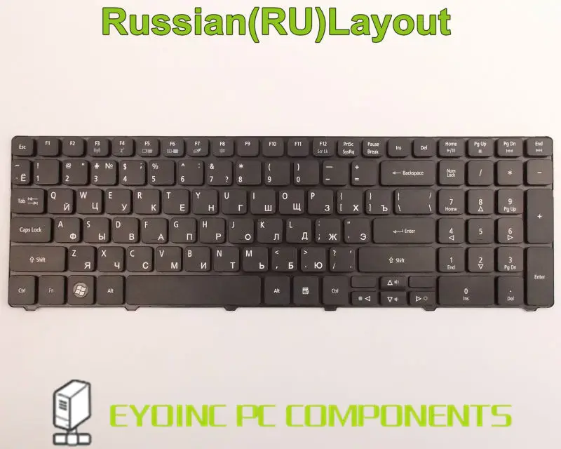 Laptop Keyboard for Acer Aspire 5739 5739G 5740 5740Z 5740G 5740D 5740ZG RU Russian Version