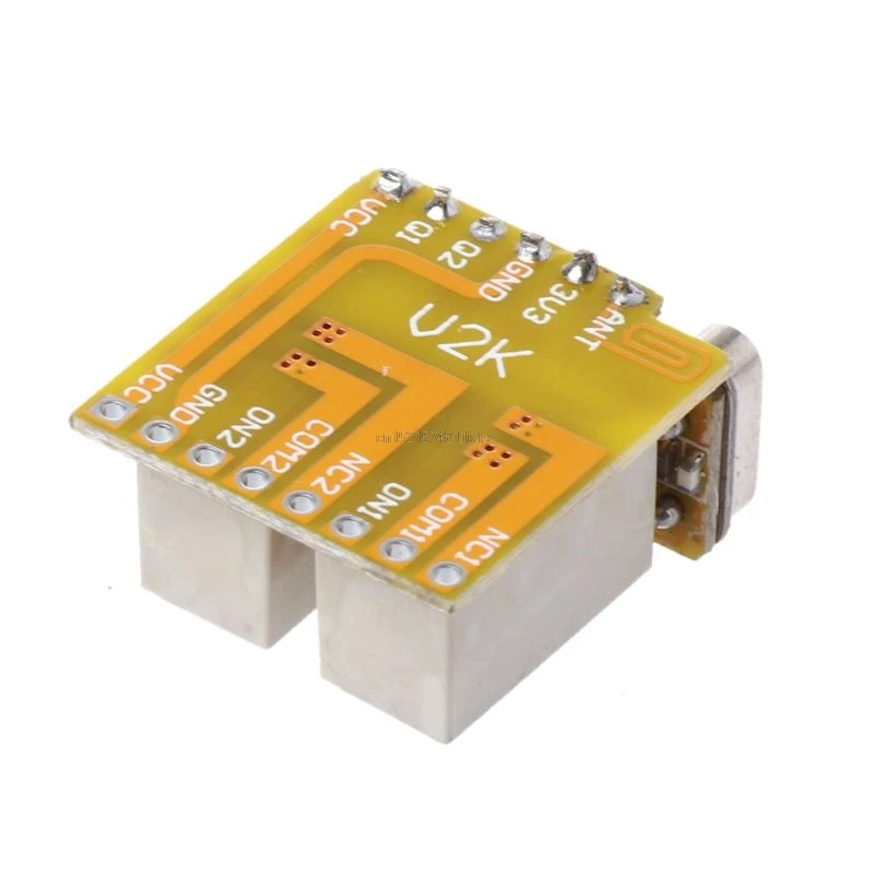 Relay Remote Switch 2CH DC3.7V 4.2V 5V 6V 7.4V 8.4V 9V 12V Output 0V Dry Contact Relay Switching Value NO COM NC 315MHz 433MHz