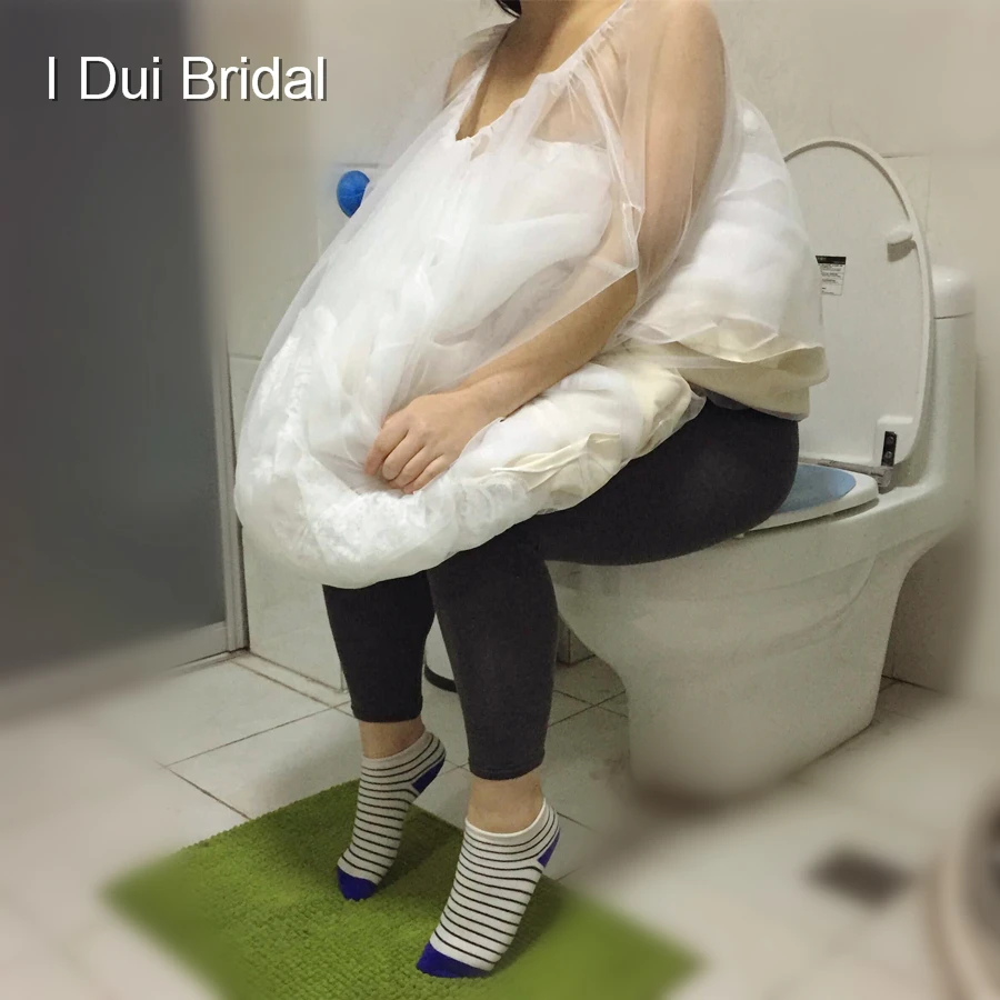 One Size Fit All Bridal Petticoat Buddy Drop Shipping Wedding Dress Gather Skirt  Underskirt Save You From Toilet Water