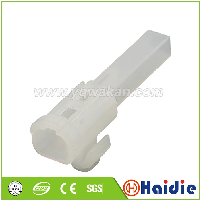 

Free shipping 5sets 1pin male electrical wire harness plug unsealed plastic connector 6243-1011 HDY011A-2-11