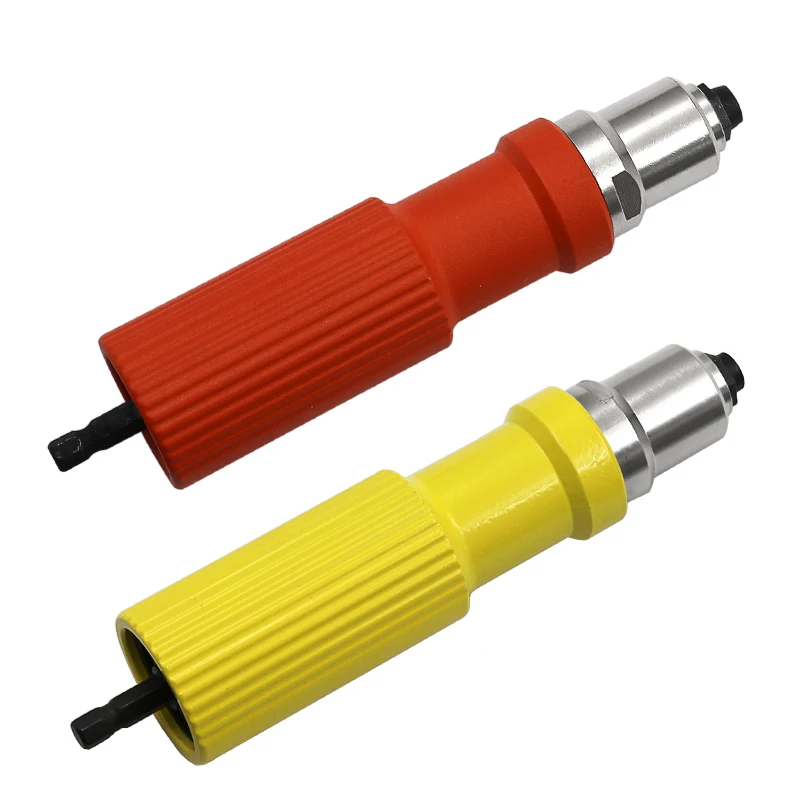 Listrik Glue Gun Memukau Adaptor Insert untuk Cordless Drill Riveter Gun dengan Handle Nail Gun Aluminium Rivet Nut Senjata