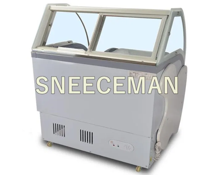 he low temperature ice cream display freezer cabinets