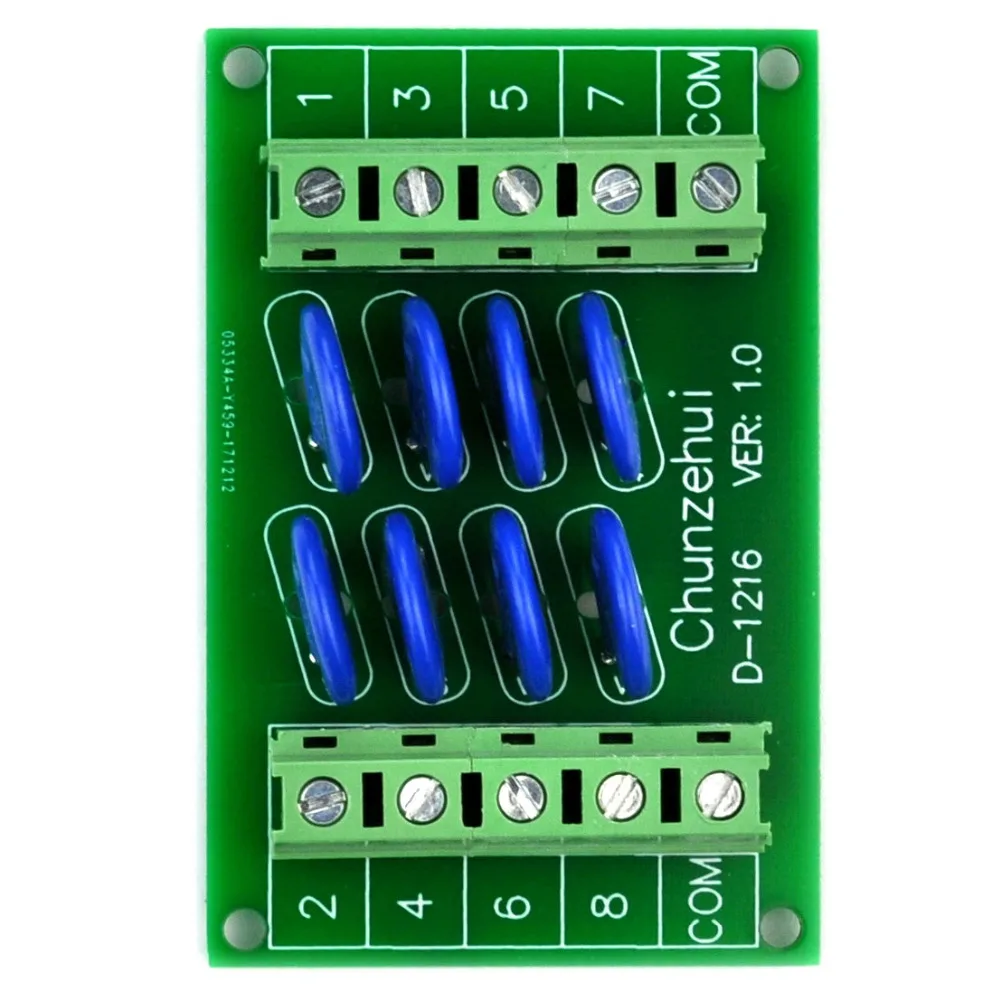 8 Channels Common 275V SIOV Varistor Board, Surge Suppressor Protection SPD.