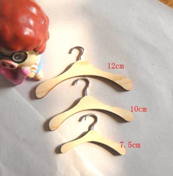 20pieces/slot  full measurement bjd . sd doll wood hangers for BJD doll accessories