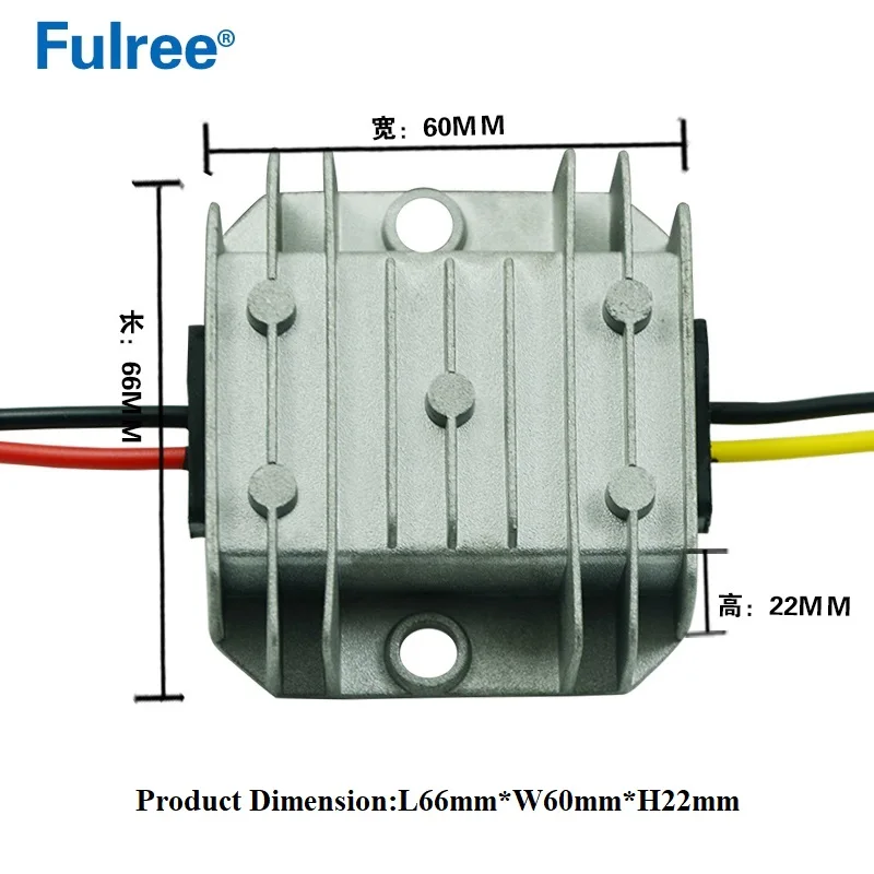 12V19V24V(5-32V) to 12V 1A 2A 3A DC DC Power Voltage Regulator Stabilizer Converter 12 volt Power Supply for Car Radio Speaker