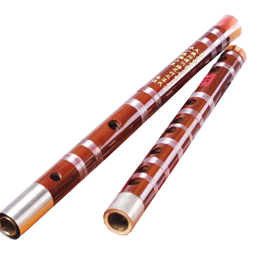 

Chinese bamboo flute musical instrument CDEFG Key Transverse dizi Professional flauta binodal double plug fluta