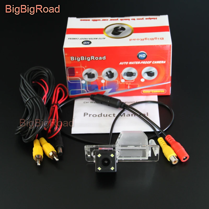 

BigBigRoad Car Rear View Camera For Cadillac SRX XTS CTS Opel Mokka 2012 Roewe 950 Waterproof Night Vision Backup Camera