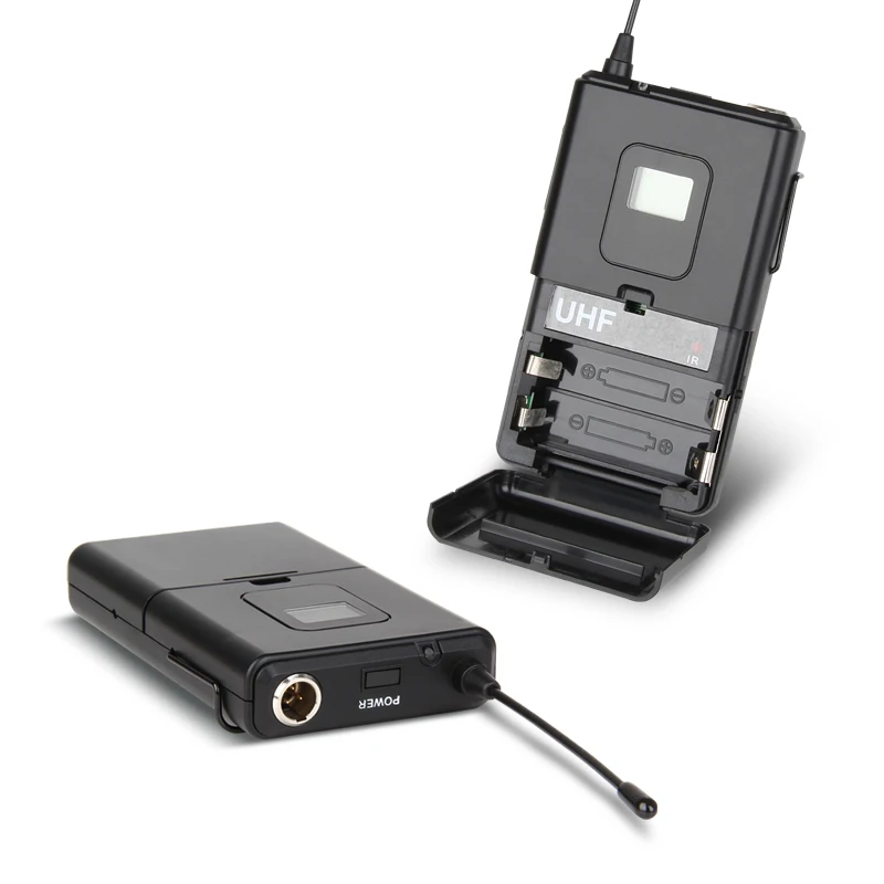 Xtuga skm4000 4*100 canais sem fio sistema de microfones uhf karaoke sistema quatro handheld ou bodypack fase festa em casa