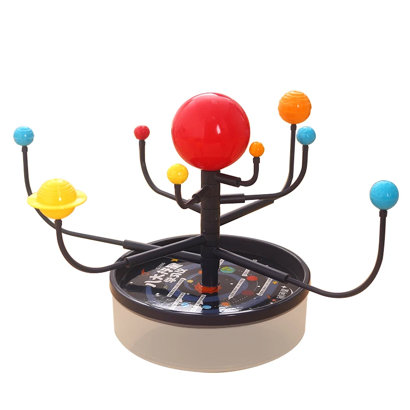 Kids Science Toys DIY The Solar System 3D Puzzles Educational Toys For Children Astronomical Space Planets Model Boy Girl Gift