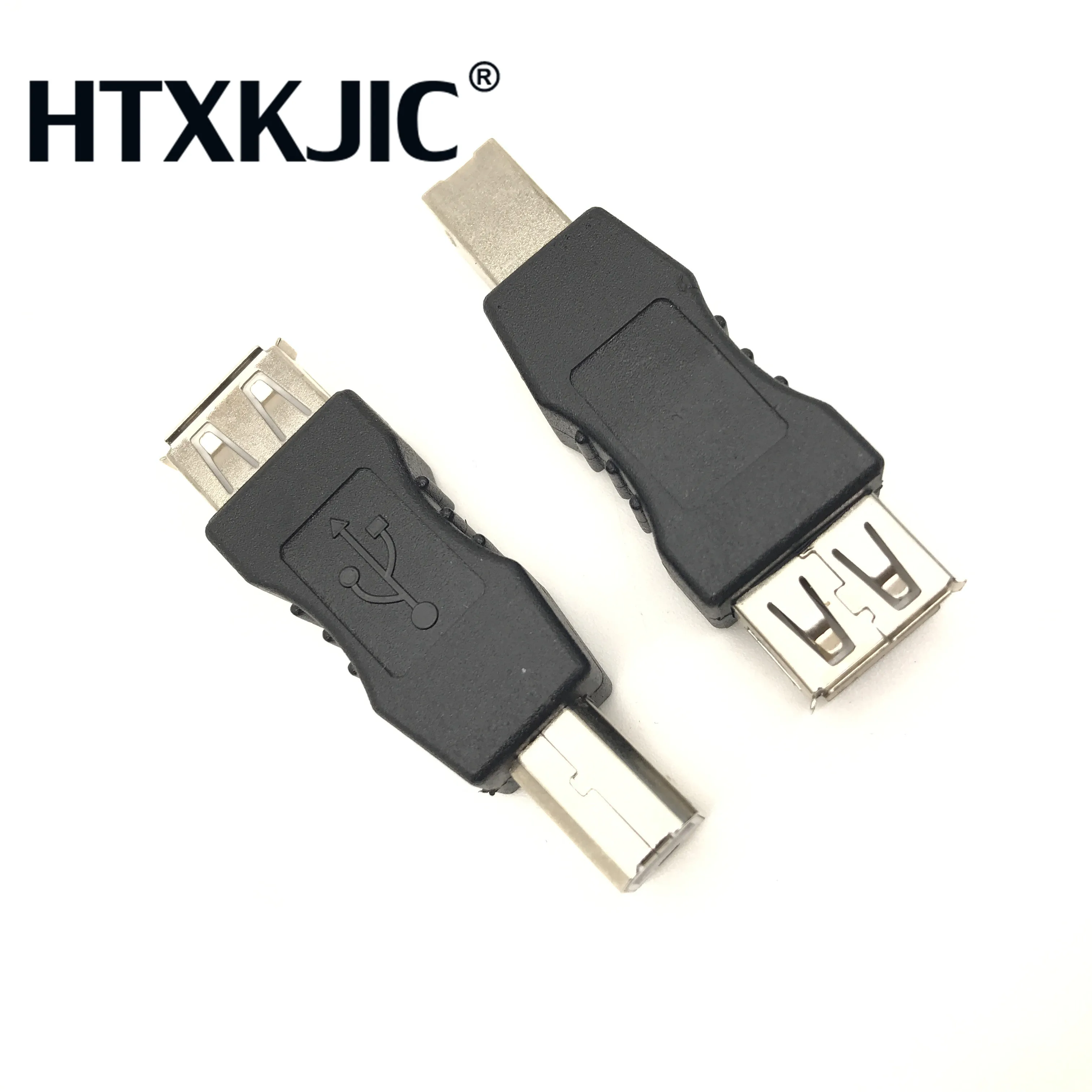 عالية السرعة USB 2.0 نوع A أنثى إلى نوع B ذكر USB طابعة الماسح الضوئي محول مزامنة البيانات مقرنة محول موصل USB 2.0 ذكر