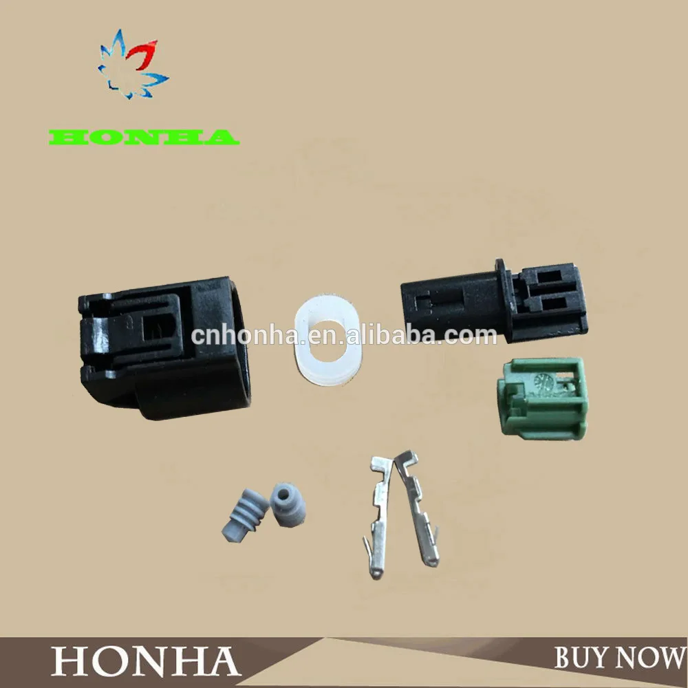 

AMP/ TYCO sensor 2 pin female auto plastic connector plug 968405-1 with terminals and seals