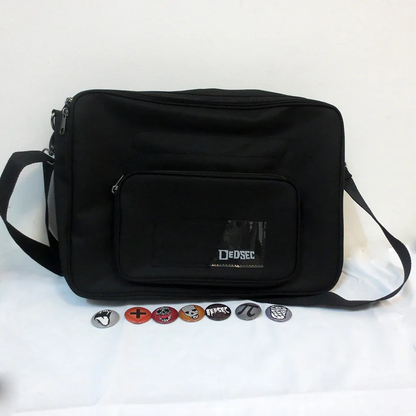 Game Watch Dogs 2 Marcus Holloway Cosplay Bag Adult Unisex Watch Dog Cosplay Costume