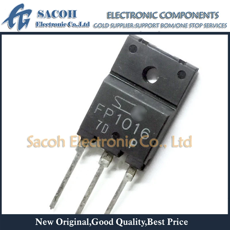 

Refurbished Original 5Pairs(10Pcs)/Lot FP1016 + FN1016 TO-3PF NPN + PNP SILICON POWER TRANSISTOR