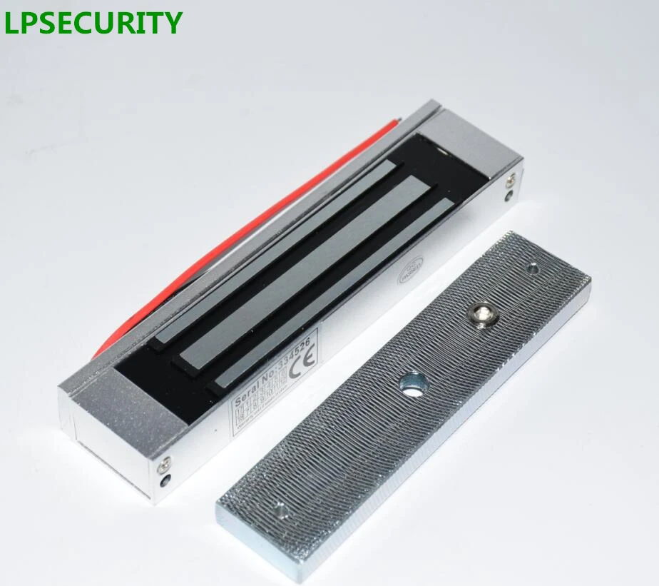 LPSECURITY timer 280kg Electric Magnetic Gate Door Lock for Access control system intercom office glass wooden door