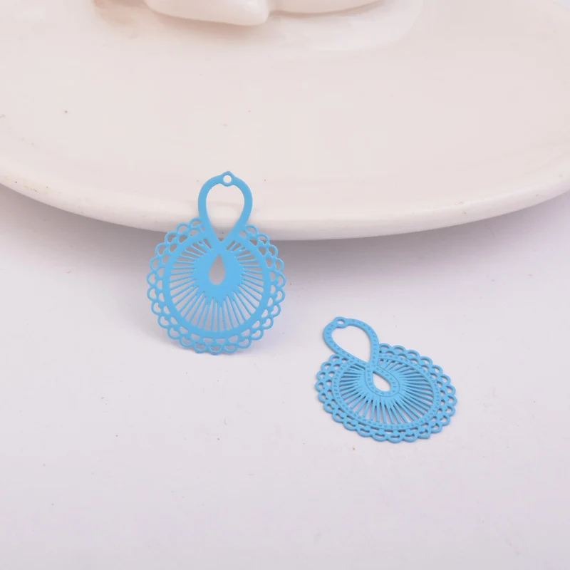 50 Stück AC9764 20*19mm Infinity-Ohrring-Anhänger, Liebes-Infinity-Charms, Verbinder, DIY-Schmuckzubehör – Detail 10