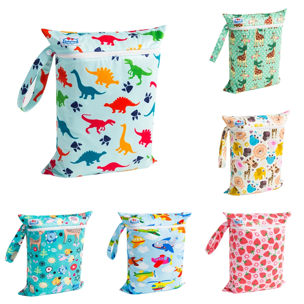 11/11 Promotion Babyland Wetbag Zipper wet bags Diaper Bags 33pcs Newest Designs/Models Waterproof Multi-Function Bags