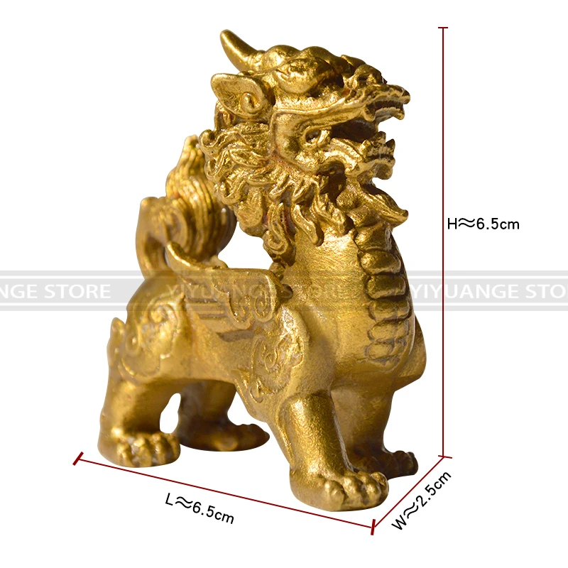 Fengshui Trung Quốc Rồng Chilin Rồng Unicorn Kylin Pi Xiu Kirin Tượng Vài Halloween Trang Trí Nội Thất