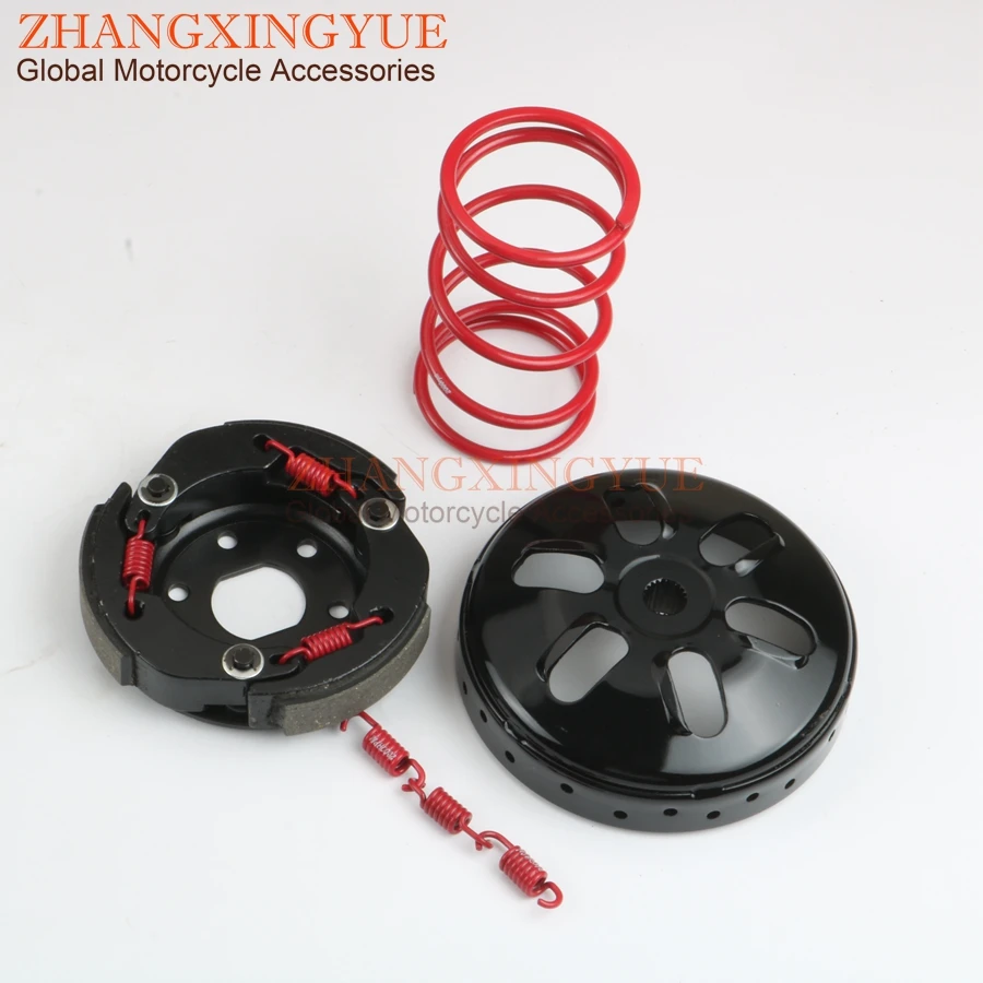 Scooter high quality Clutch Kit &Variator & 669 Belt for MOTORRO City Hooper Clea Cobi Desire Polly Tria 50cc 139QMB 4T 10 inch