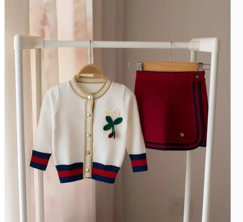 

Baby knitted two - piece suit