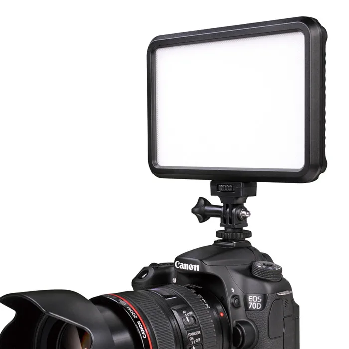 Chips de luz LED Ra95 Ultra finos, iluminación de vídeo bicolor 3200K-5600K, para Canon, Nikon, Sony, cámara DSLR DV, novedad