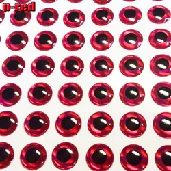 2023 HOT High-quality RED 3D fishing lure eyes no-easy to move soft glue artificial fish eyes 1000pcs.lot