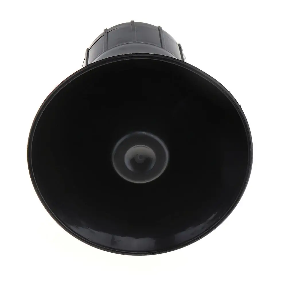 12V 50W 3 Sound Tones Auto Car Electronic Warning Siren Horn Motorcycle Alarm Firemen Ambulance Speaker Loudspeaker Support MIC