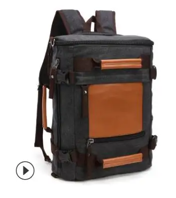 

Men canvas backpack travel Luggage backpack Bag for Men Laptop Mochilas Male Multi Function Backpack For notebook man Rucksack