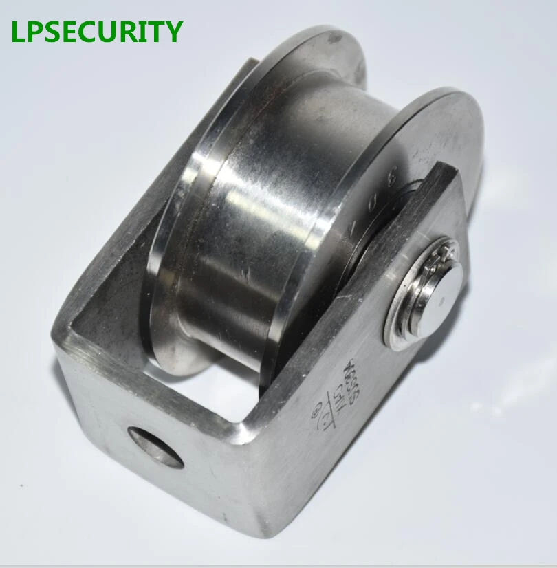 20mm groove 304 stainles steel gate roller with 6202RS bearing /gate slide/gate wheel/gate pulley with H shape groove