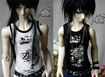 

1/4 1/3 70CM 1/6 man boy aod dod msd yosd sd bjd doll vest M322