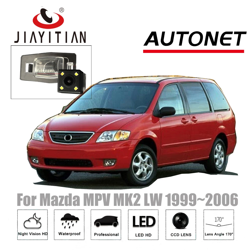 

JiaYiTian Rear Camera For Mazda MPV 5D VAN 1999~2006 LW MK2 CCD Night Vision Backup Camera Reverse Camera license plate camera