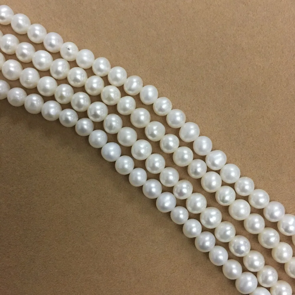 HIGH QUALITY BEADS ,5-7 MM 100% nature freshwater pearl BEADS material with perfect round shape