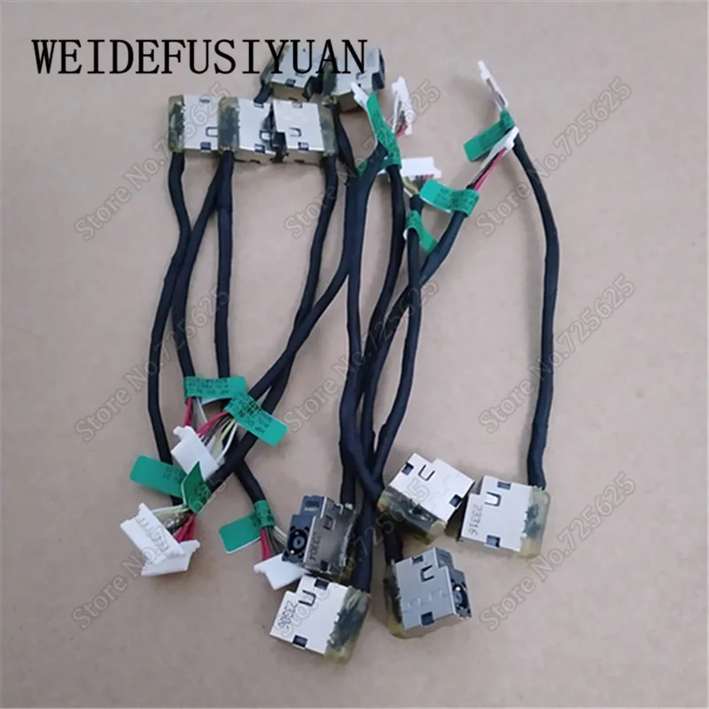 

Новый кабель питания постоянного тока для HP 14-AK 15-BN -AC -AY -AF -AE -BA 15-AS 17-X 799736 разъем для зарядного порта
