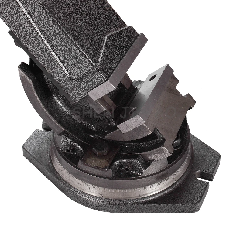 

4-дюймовые наклонные угловые твердые плоские щипцы, вращающиеся на 360 градусов, прецизионные конические тиски, прецизионные плоские щипцы высокого качества