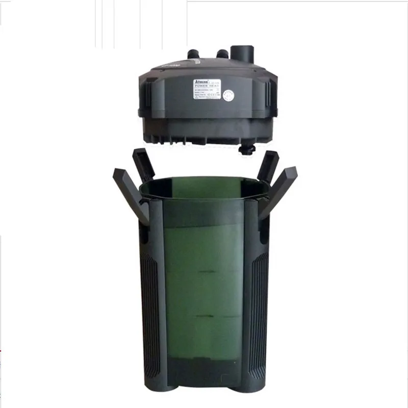 ATMAN cylinder filtr zewnętrzny wiadro CF1200 akwarium sprzęt do filtrowania staw rybny CF800 przednie wyciszenie